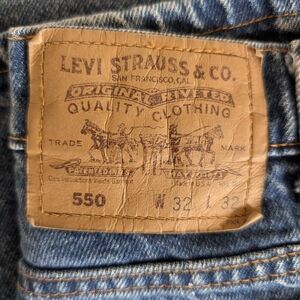 Levi's Men's Relaxed Fit Blue Jeans